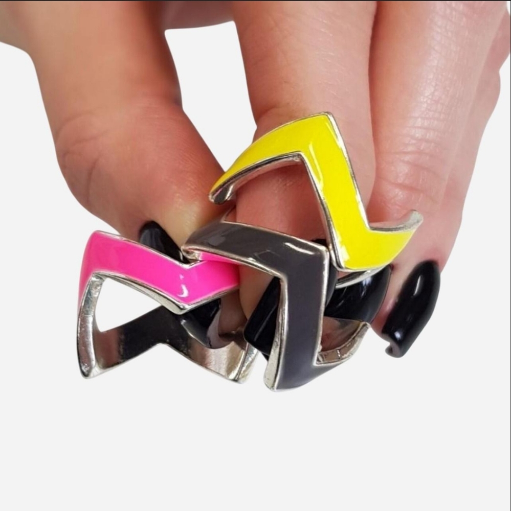 3 Crown Stackable Rings